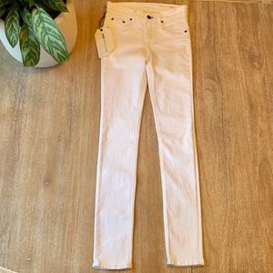 rag & bone New York Blanc Skinny White Jeans